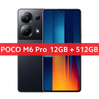 Global Version POCO M6 Pro Helio G99 Ultra 120Hz Flow AMOLED DotDisplay 67W turbo charging 64MP Triple Camera with OIS