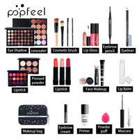 POPFEEL Complete Makeup Set - 24pcs