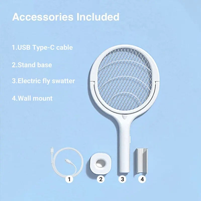 Racket Kill Fly Bug