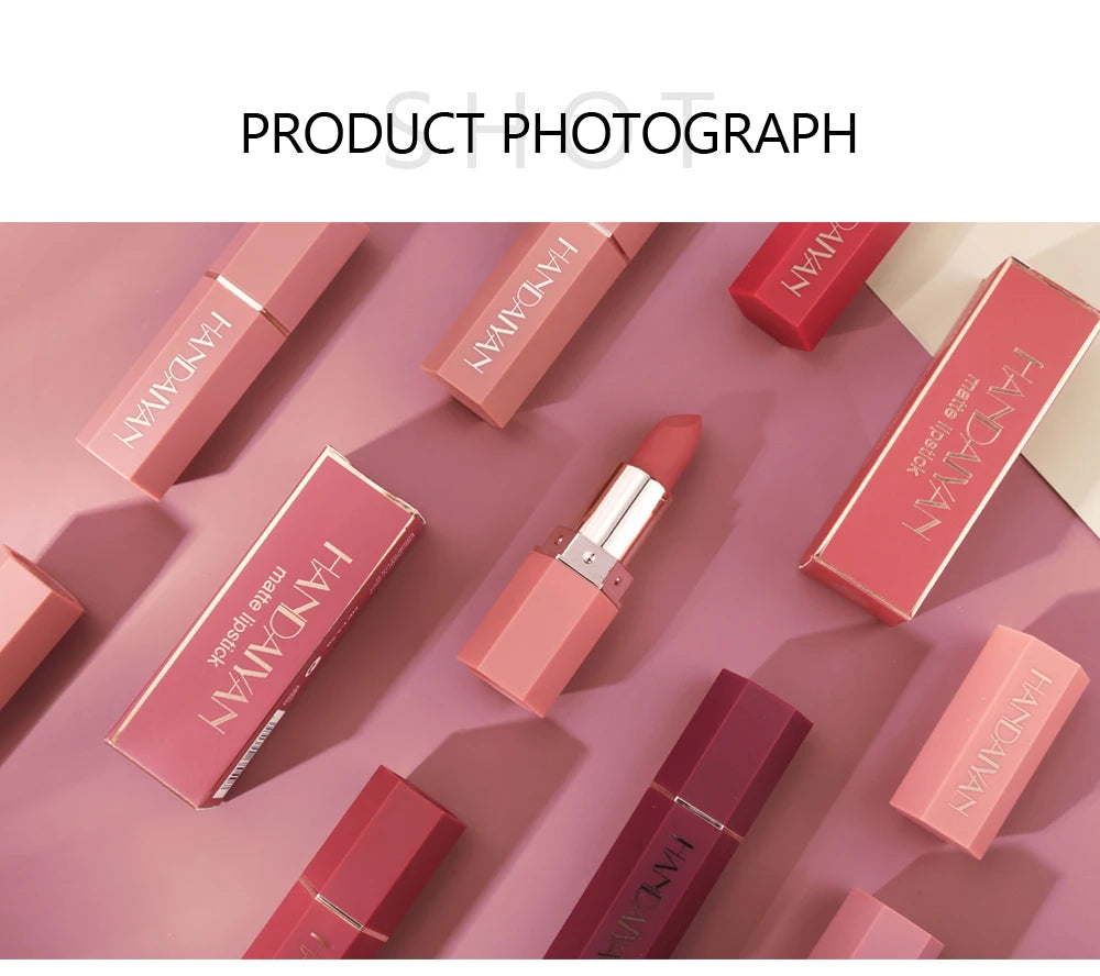 6-Color Matte Lipstick