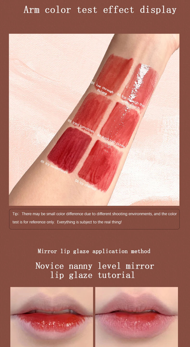 Non-fading Mirror Moisturizing Lip Gloss