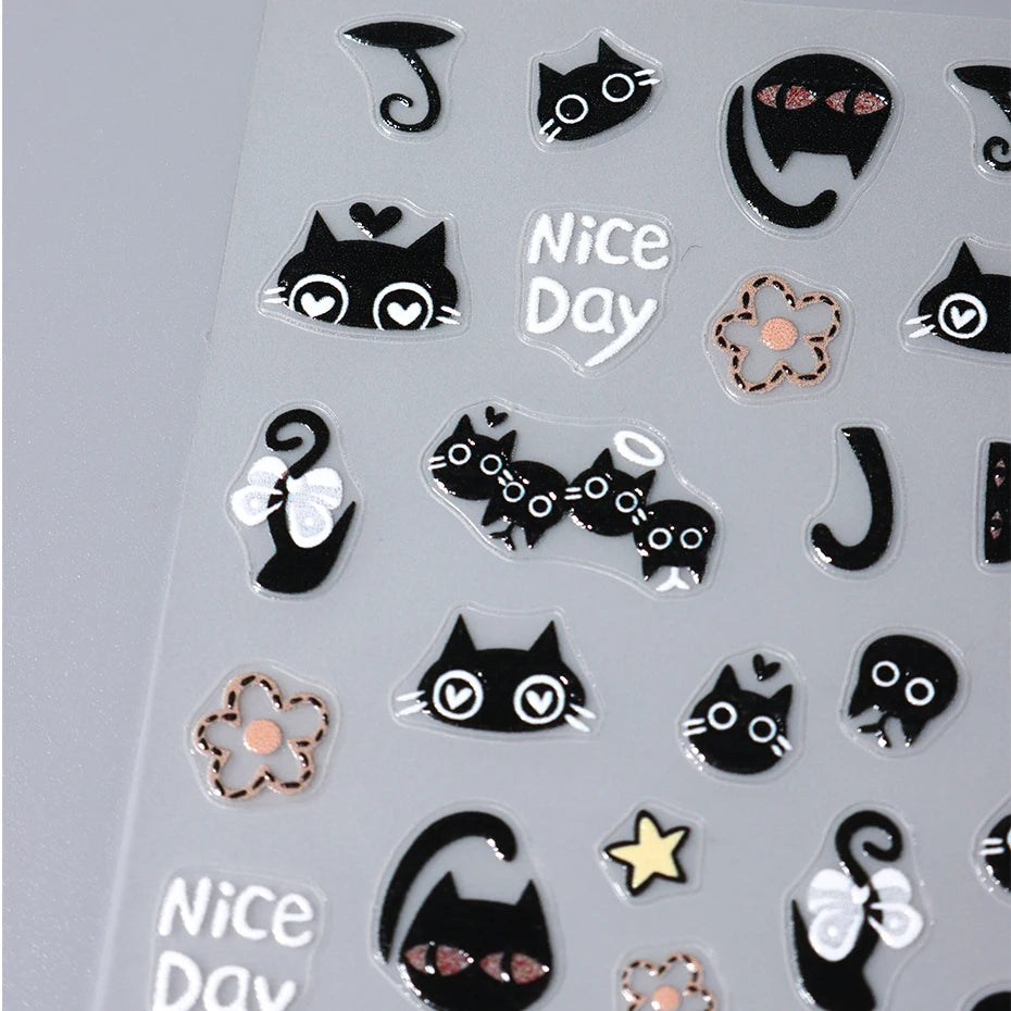 3D Self-Adhesive Nail Art Decals