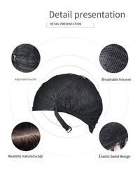 Synthetic fiber wig
