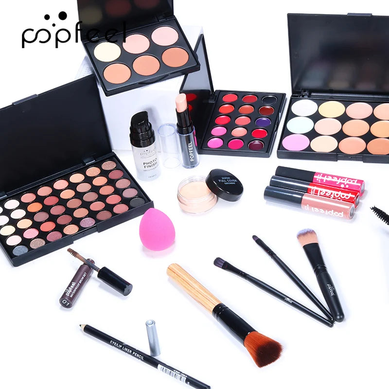 POPFEEL Complete Makeup Set - 24pcs
