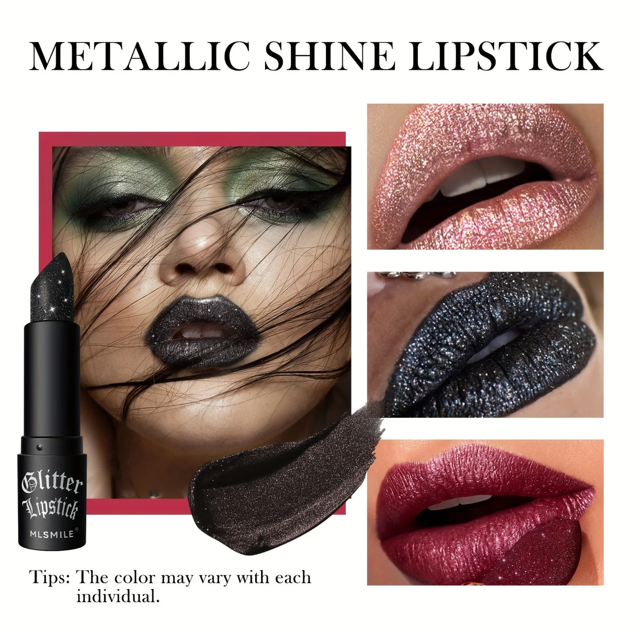 7 Colors Glitter Lipstick