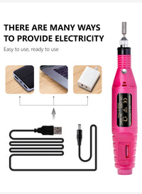 LULAA Strong Function Nail Drill Machine Set