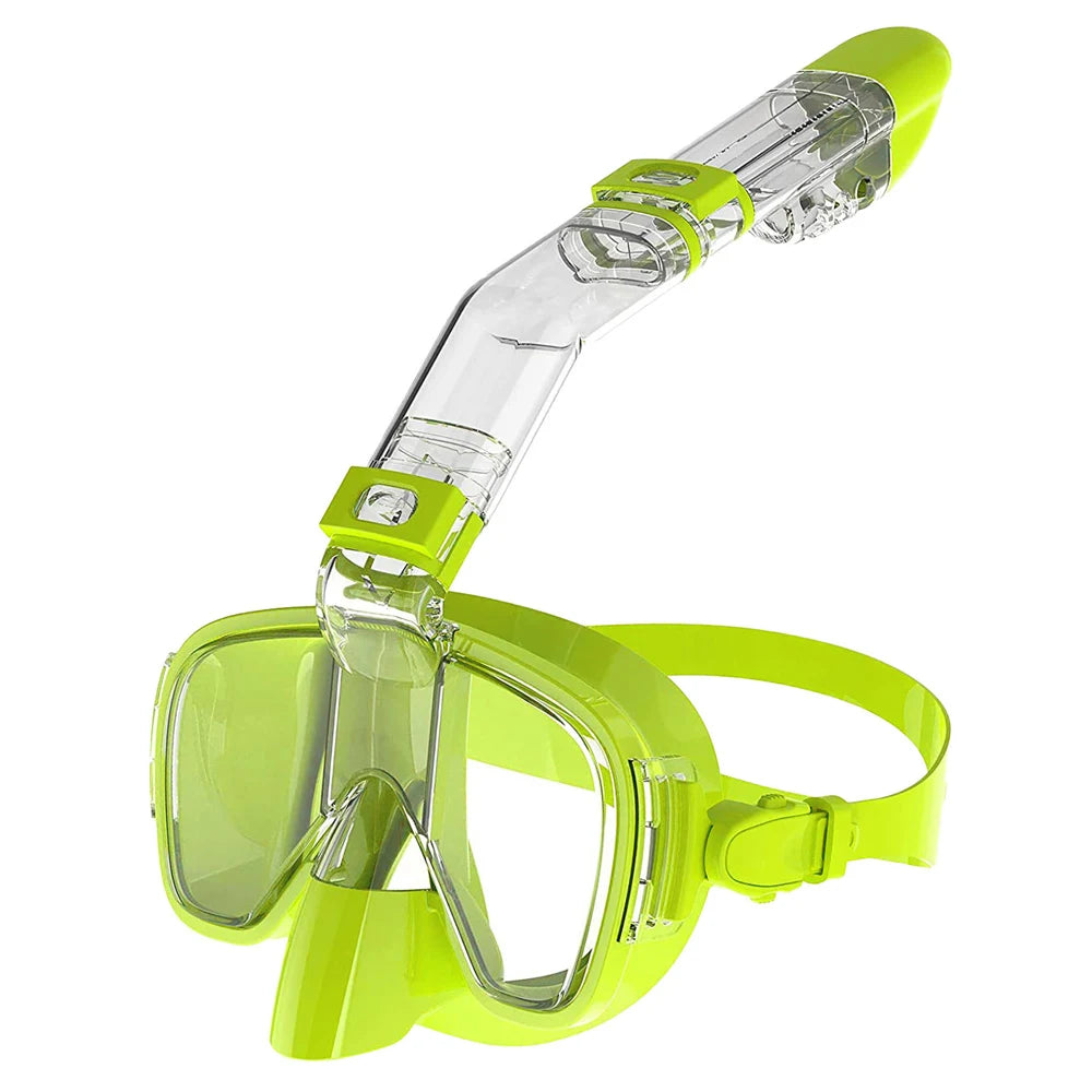 Diving Masks Foldable Anti-Fog Snorkel