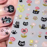 3D Self-Adhesive Nail Art Decals