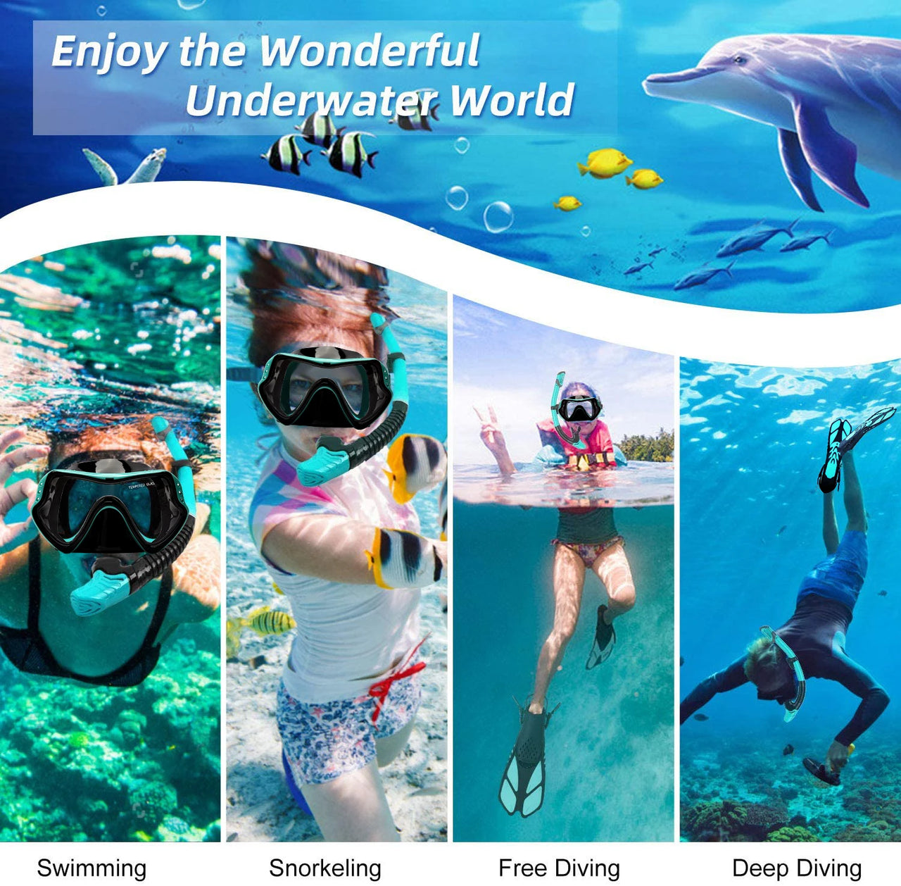 Snorkel Diving Mask