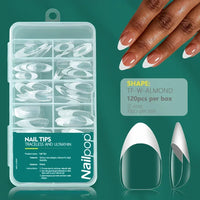 Nailpop 120pcs Acrylic Nails Fake Capsule