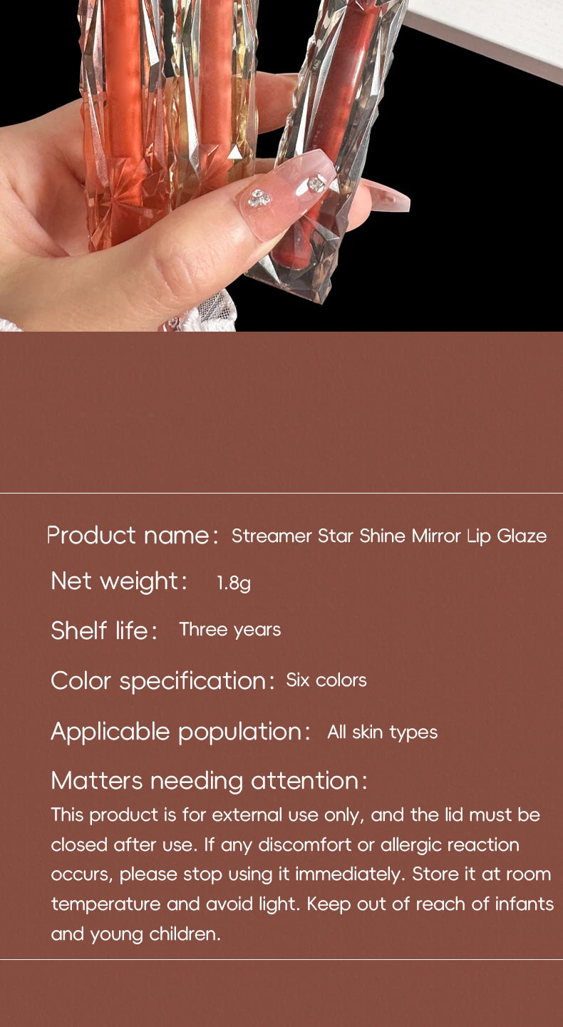 Non-fading Mirror Moisturizing Lip Gloss