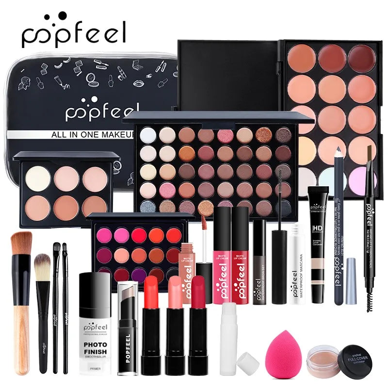 POPFEEL Complete Makeup Set - 24pcs