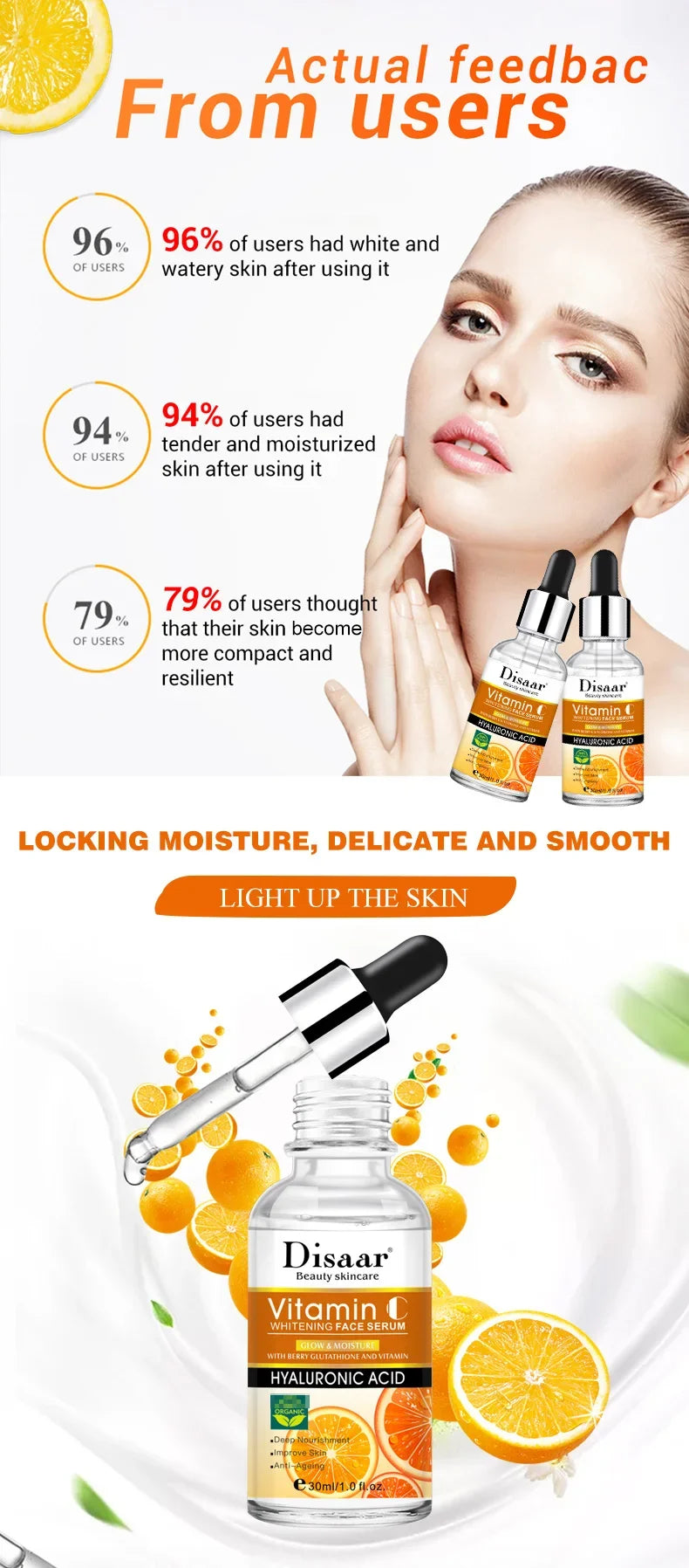 Disaar Vitamin C 30ml Face Serum