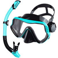 Dry Snorkel Set Diving Mask For Adults