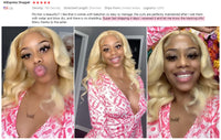 Blonde Body Wave Lace Front Wig