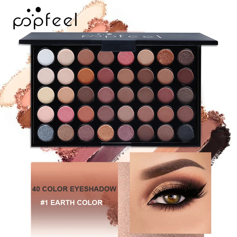 POPFEEL Complete Makeup Set - 24pcs