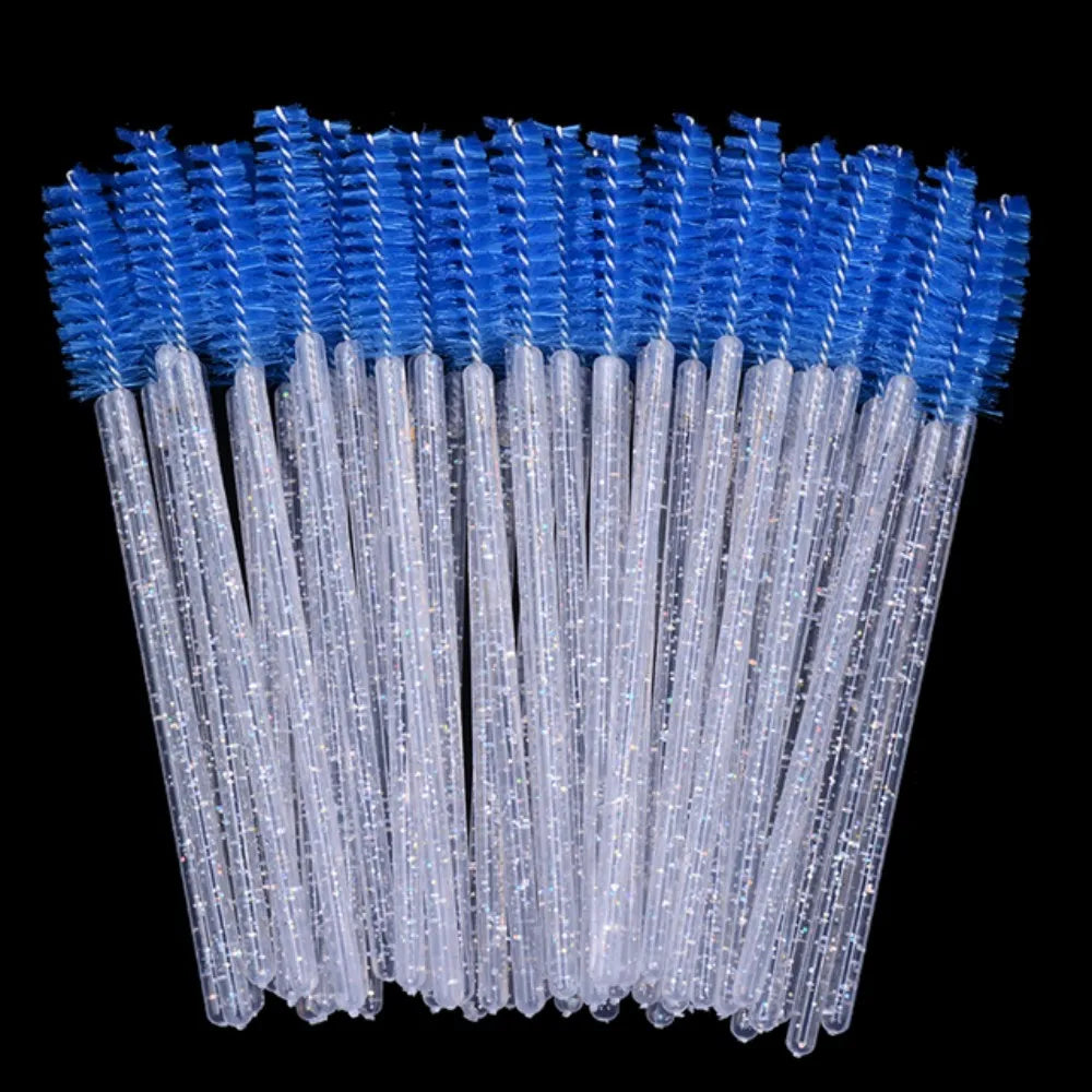 50Pcs/Pack Mascara Disposable Micro Eyelash Brushes