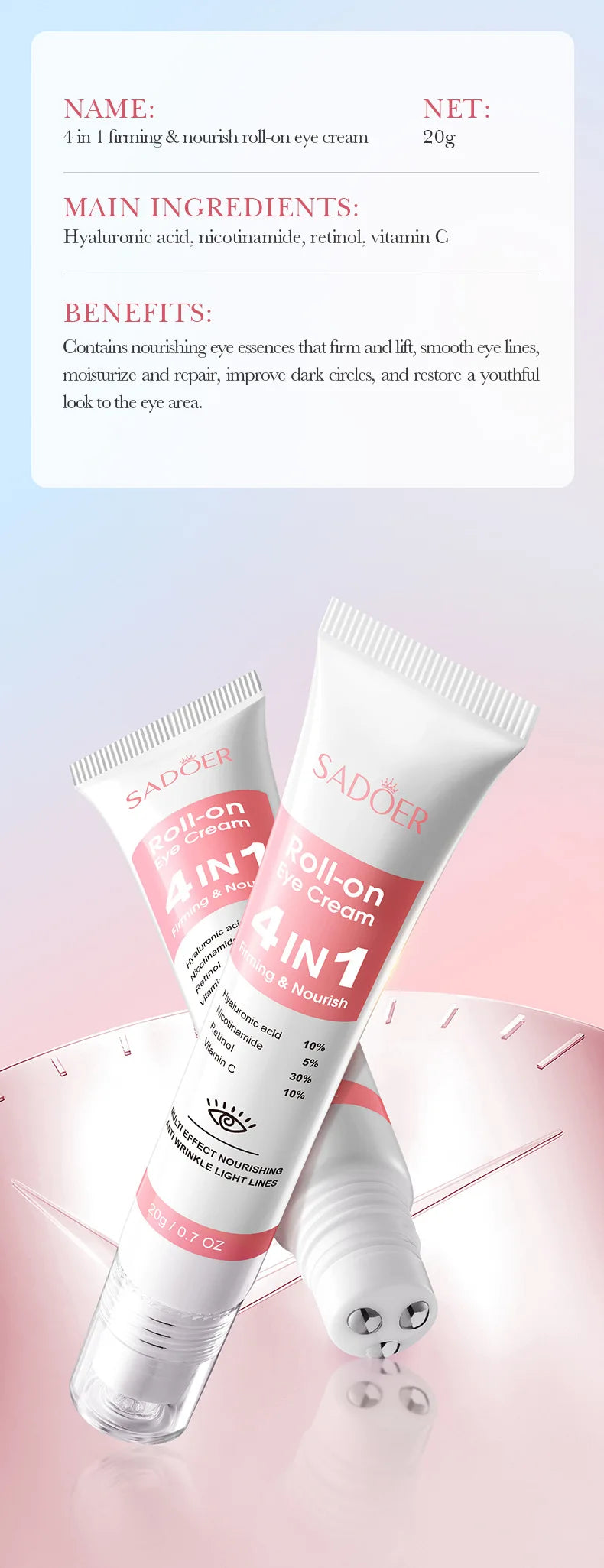 Retinol Anti-Wrinkle Firming Skin Fade