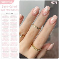 Full Cover Nail Gel Sticker Wraps Manicure