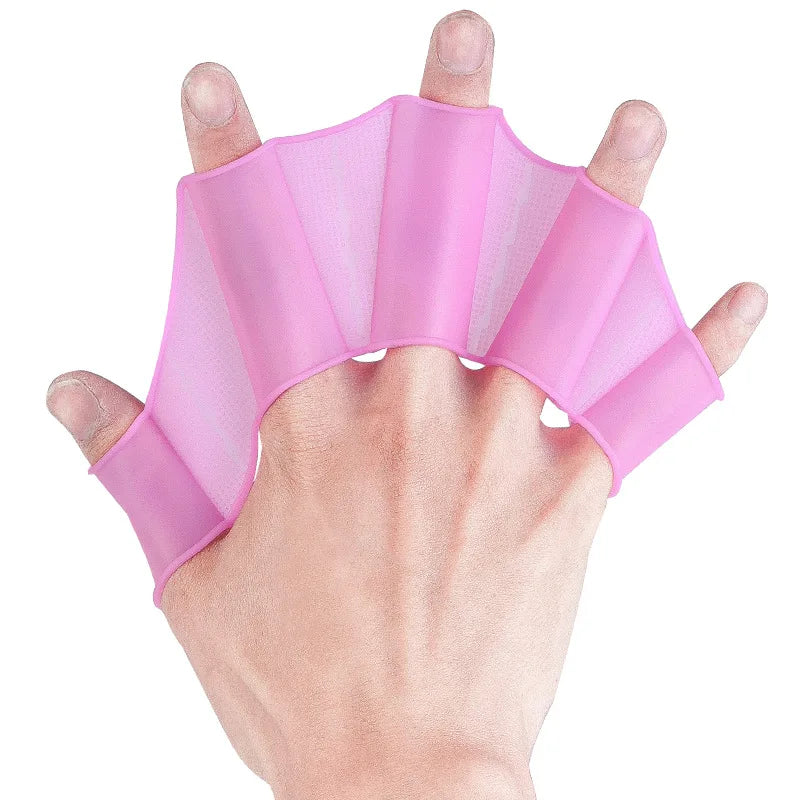 Swimmer's Flippers Silicone Fingers