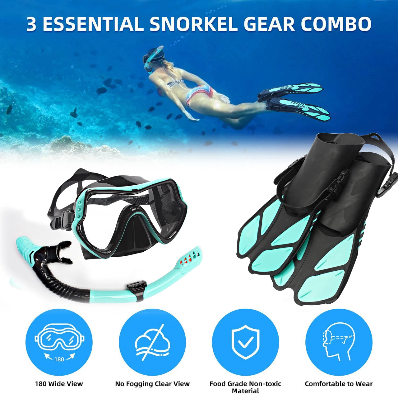 Snorkel Diving Mask