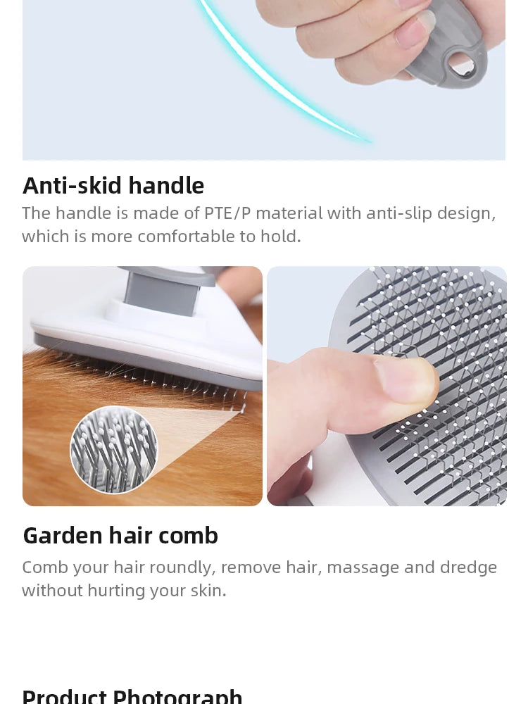 Pet Comb Automatic Hair Removal