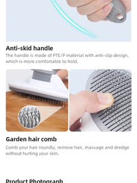 Pet Comb Automatic Hair Removal