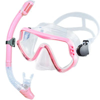 Dry Snorkel Set Diving Mask For Adults
