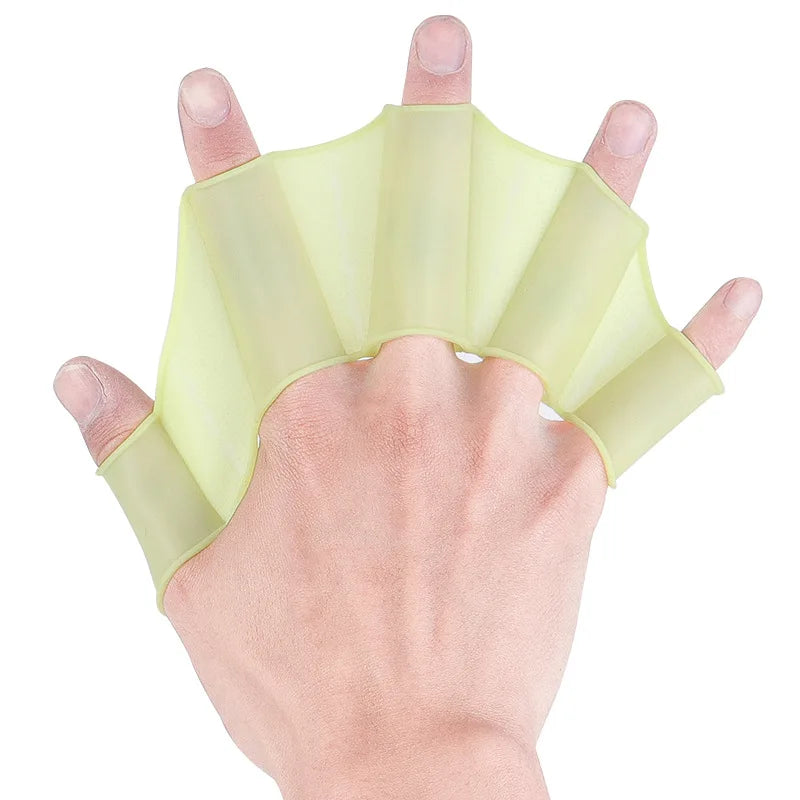 Swimmer's Flippers Silicone Fingers