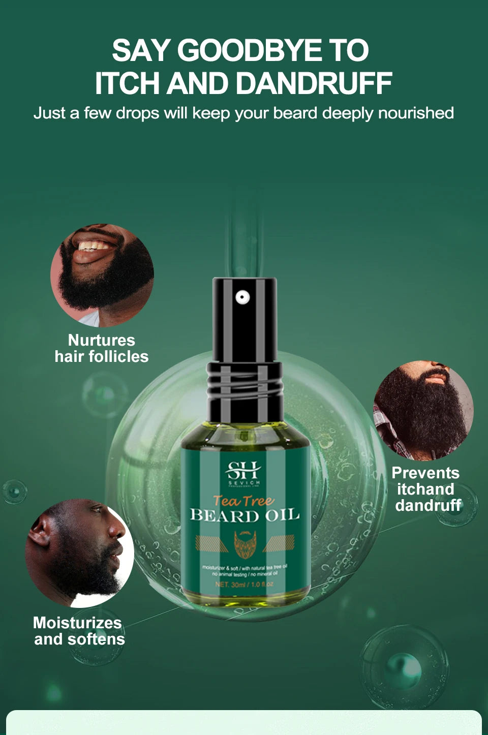 Sevich Tea Tree Beard Care
