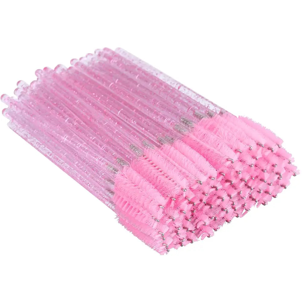 50Pcs/Pack Mascara Disposable Micro Eyelash Brushes