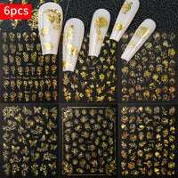 Self-Adhesive Slider Luxury Manicure Decals