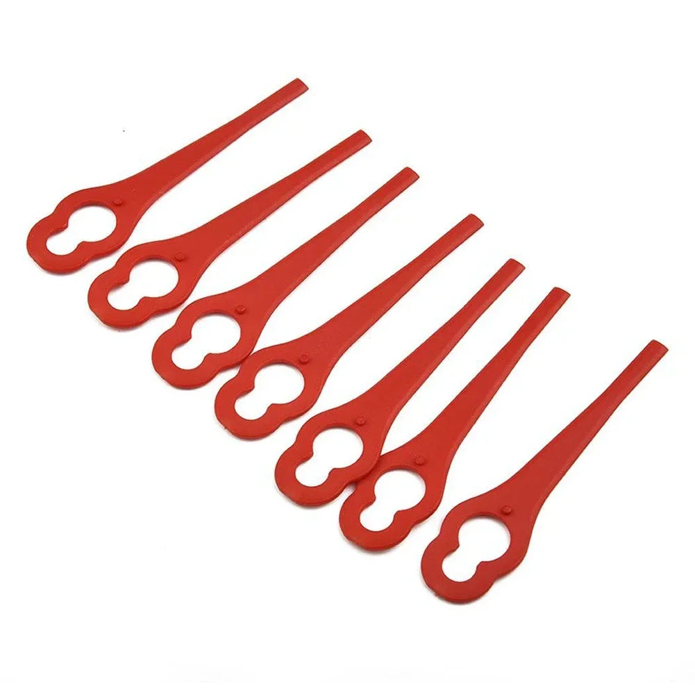 40pcs Lawn Mower Plastic Blades For Garden Grass Trimmer