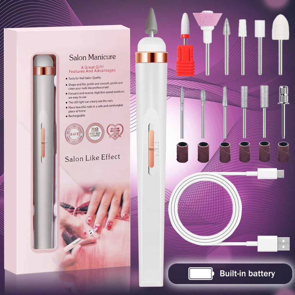 LINMANDA Portable Nail Drill Professional