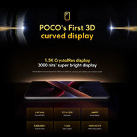 POCO X7 Global Version Cellphone 256GB 512GB Dimensity 7300-Ultra 6.67