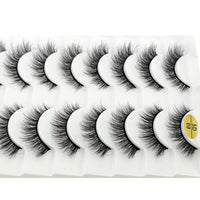 NEW 10 Pairs Natural Long False Eyelashes