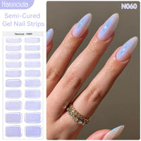 Full Cover Nail Gel Sticker Wraps Manicure