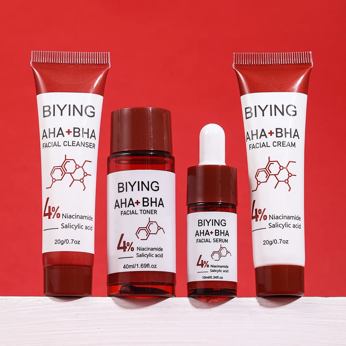 Toner Serum Cream Foam Cleanser