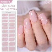 Full Cover Nail Gel Sticker Wraps Manicure