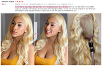 Blonde Body Wave Lace Front Wig