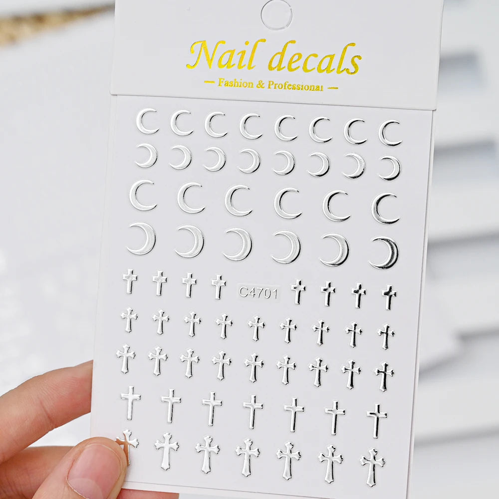 Self-Adhesive Slider Luxury Manicure Decals