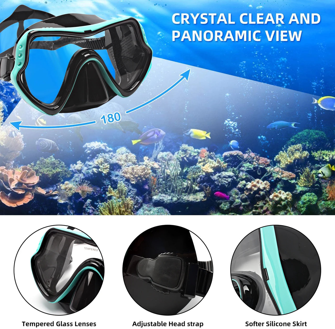 Snorkel Diving Mask