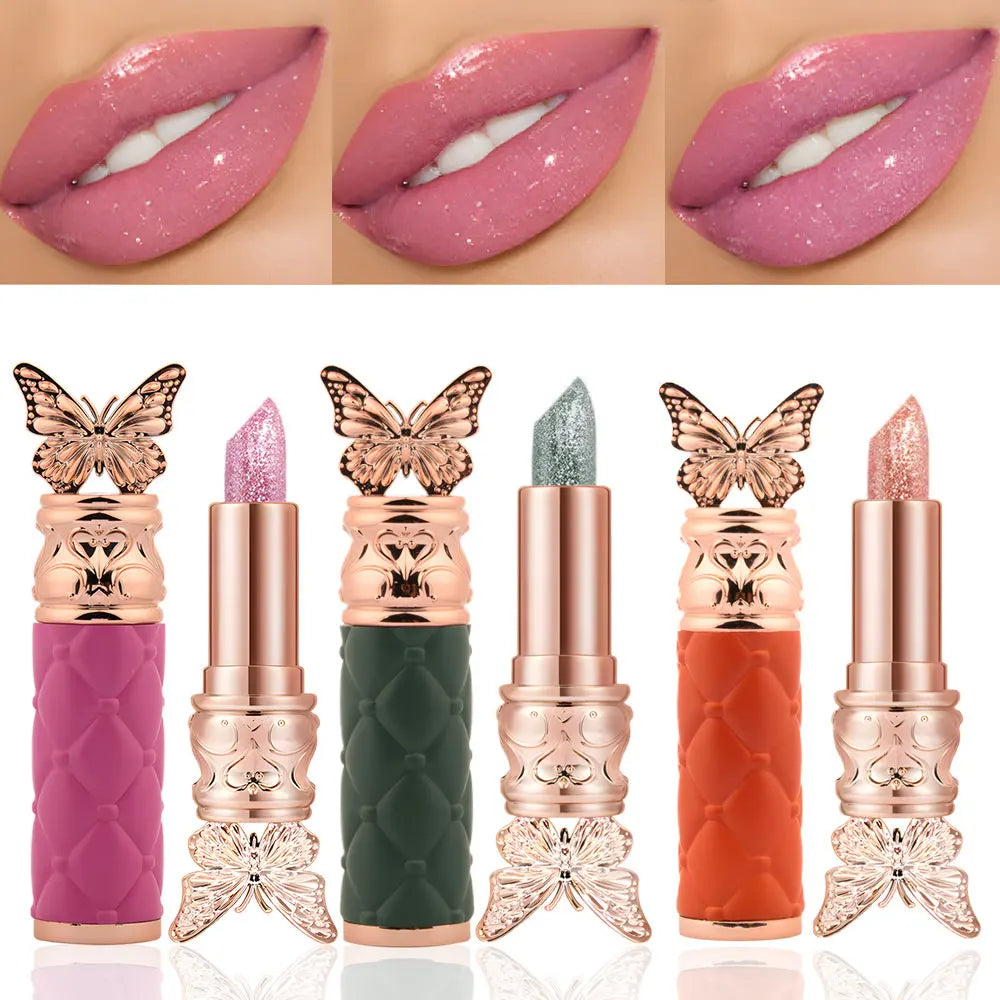 Shimmering Diamond Pearl Lipstick
