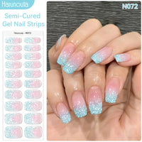 Full Cover Nail Gel Sticker Wraps Manicure