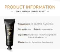 Gold Sakura Peeling Face Mask Anti Wrinkle