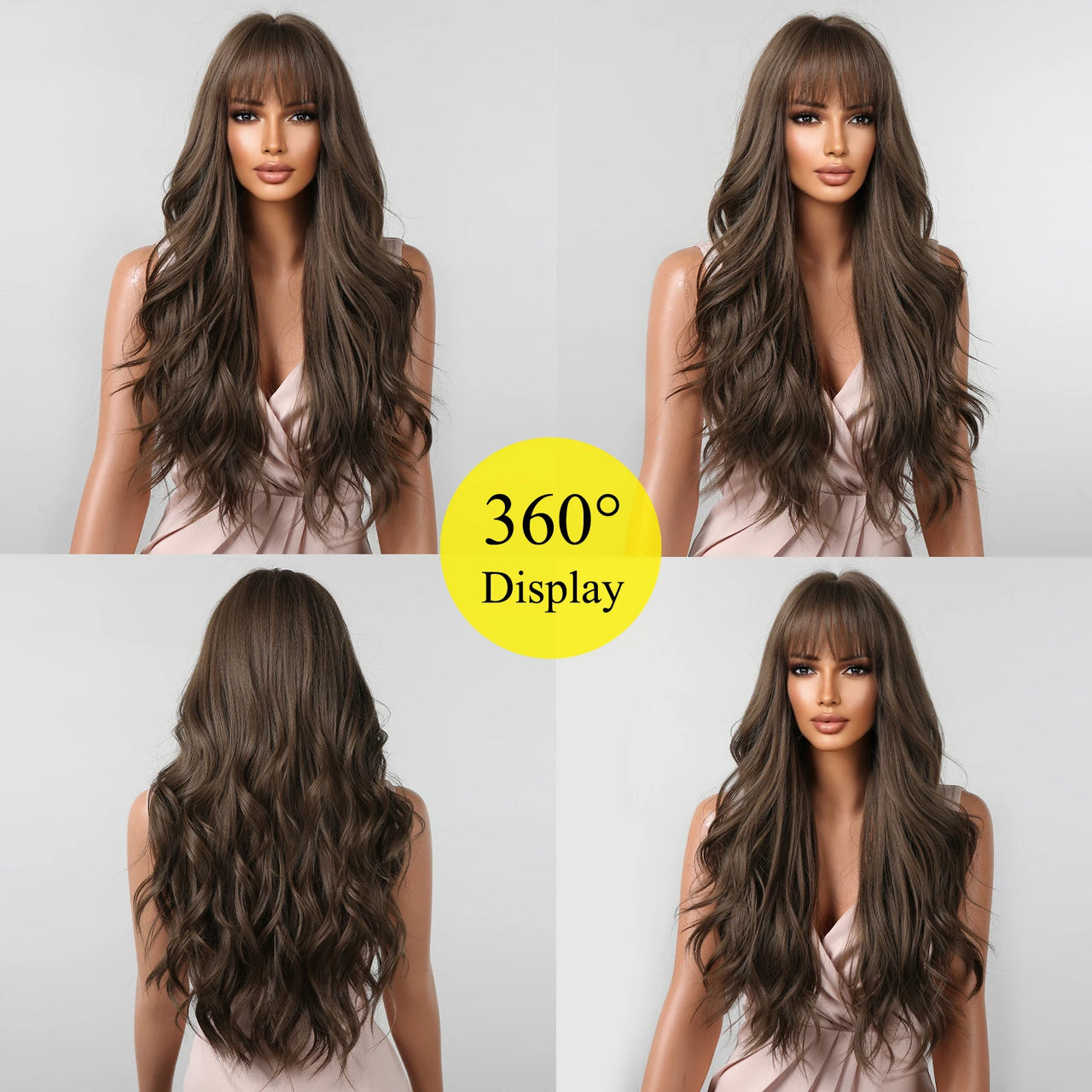 Brown Wavy Wig