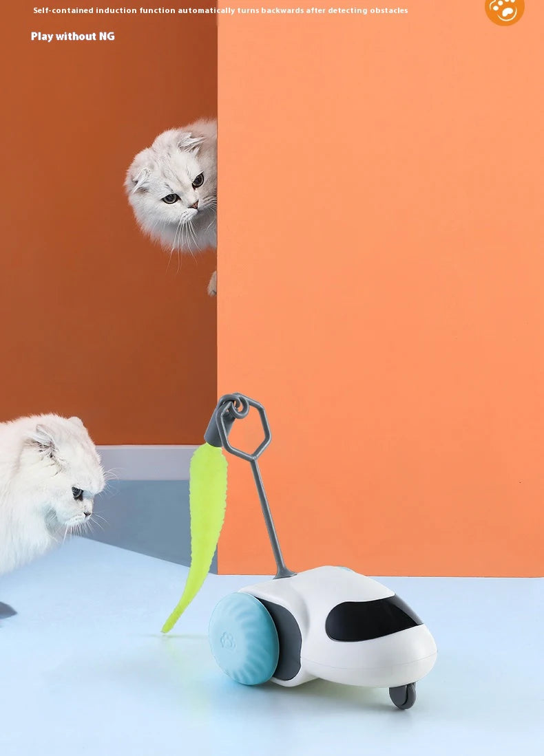 Smart Interactive Cat Toy Car