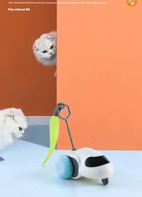 Smart Interactive Cat Toy Car