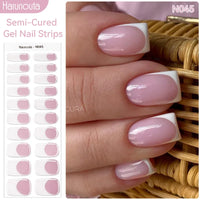 Full Cover Nail Gel Sticker Wraps Manicure