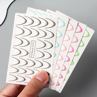 8pcs Gradient French Nail Art Stickers